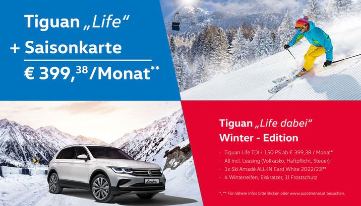 Tiguan life dabei winteredition