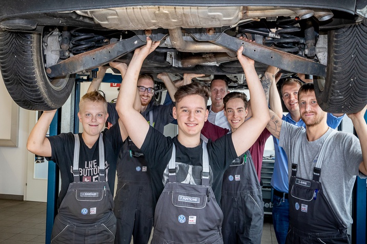 Auto Lindne Ausbildungswerkstatt für Lehrlinge